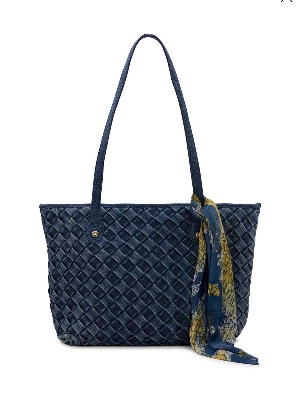 Patricia Nash Viotti Denim Tote Bag